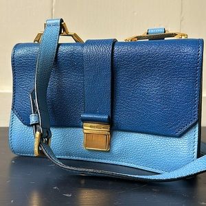 Miu Miu Madras Bi Color Leather Mini